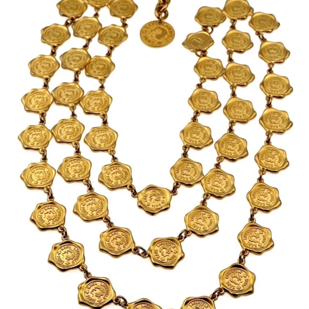 Karl Lagerfeld Coin Medallion Runway Piece 1900$
